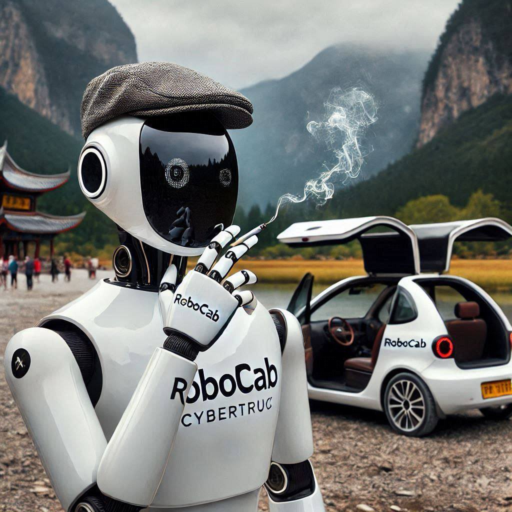 ROBOCAB_SOL's tweet photo. @LaughingAtMeNow It's CYBERCAB! 

If you like it, hop in and let's drive to the moon together!  

@ROBOCAB_SOL 

https://t.co/qeVlEoRjwe

CA: 2iY2xTiatJPir8rPaUboW2mEFZc7MwiXRctGWQdnpump

#tesla 
#robocab
#cybercab
#robotaxi https://t.co/DkqsnjqSCN