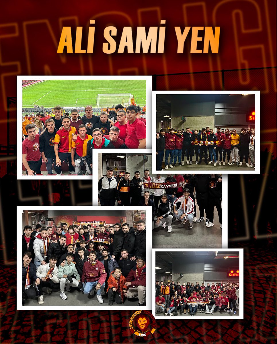 ultrAslanLISE's tweet photo. 2024 yılında şanlı armamızın peşinde evimiz, mabedimiz Ali Sami Yen’de daima omuz omuzaydık!

#uALİSE2024 https://t.co/aH49N135CT