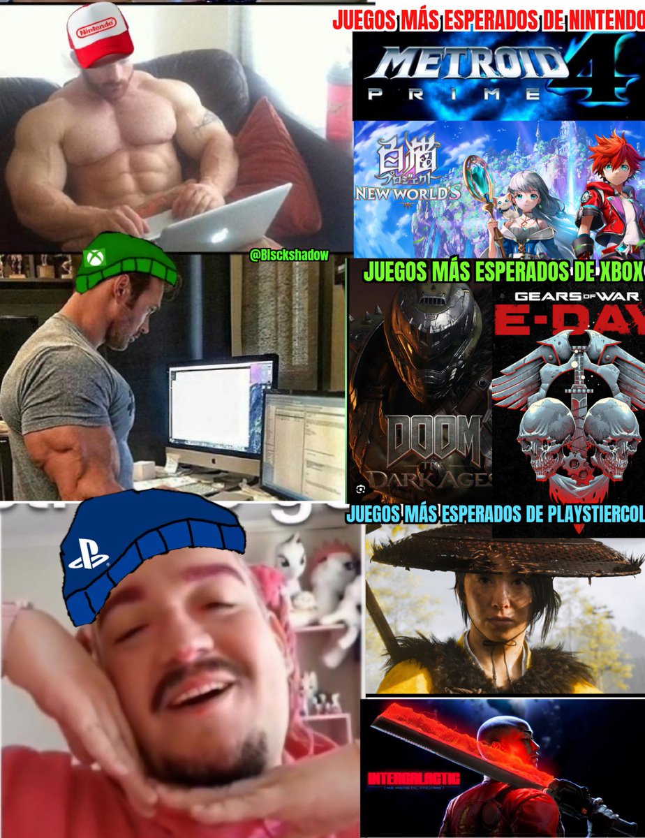 Blsckshadow's tweet image. Buen día #Gamers 🫡