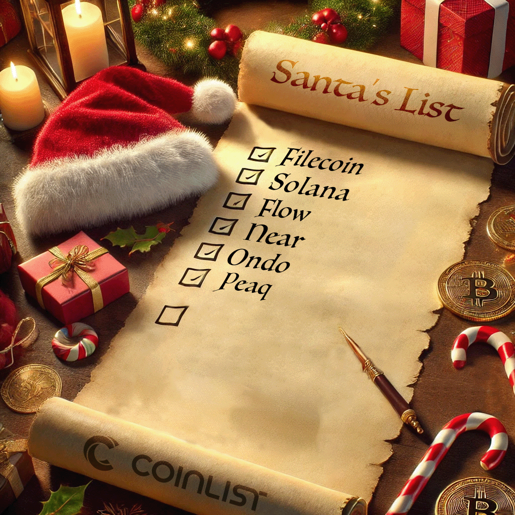 CoinList's tweet photo. We’re cookin up a (coin)list for 2025. 

Be ready. https://t.co/TkonKjs50x