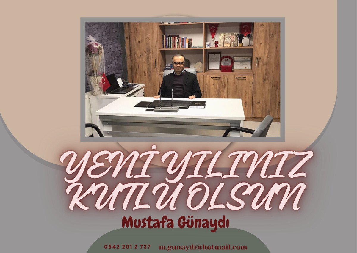 Barış adalet ve huzur dolu yıllar diliyorum