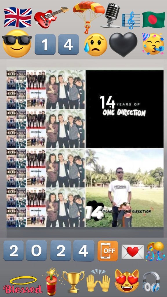 BappyRayhan8's tweet image. 23rd_July Was My Most Favourite @onedirection's #Sparkling_14th_Anniversary...It's So Much Be Lated Celebration...And Today Is The Last Day Of 2024 Year..#14YearsOfOneDirection..#1D_Love_Forever...#GoodBye_2024_Year...#Long_Live_One_Direction...Muah 😎😻🎸🎉2️⃣0️⃣2️⃣4️⃣😿🫶!!!!!!!!!!