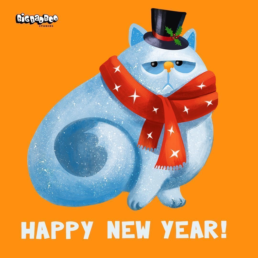 When in doubt, just add glitter. ✨ Happy New Year from all of us at Big Bad Boo! 🤍