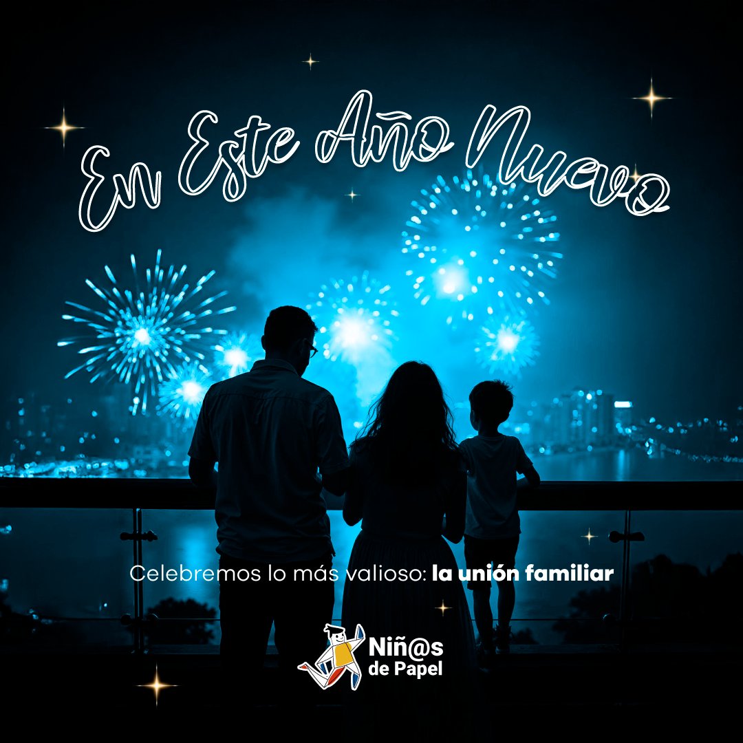 🎆❤️ Que 2025 nos traiga momentos de amor, conexión y bienestar en cada hogar. ¡Estamos aquí para acompañarte siempre! 💛
#añonuevo #NiñosdePapel