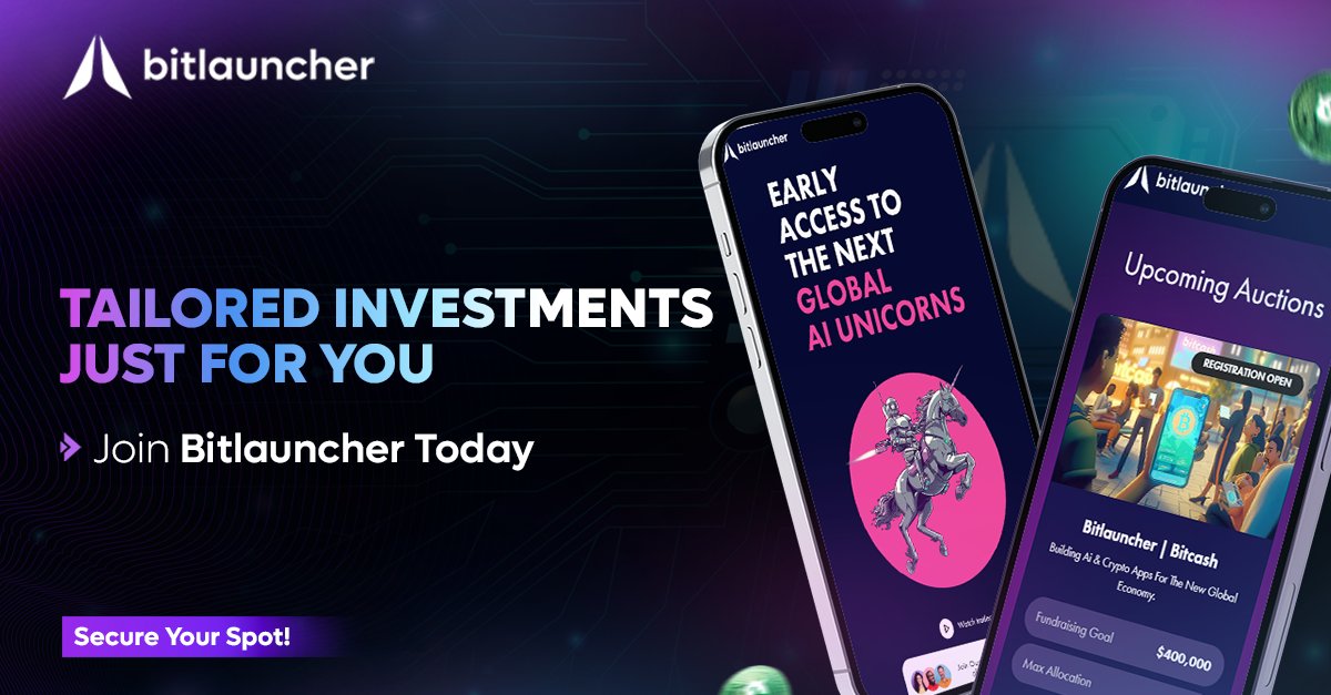 bitlauncherai's tweet image. ✨ Experience personalized investing with Bitlauncher! Our AI suggests projects tailored to your preferences.

Don’t miss out—register for our presale now!

Visit: bitlauncher.ai/en/bitcash-bit…

#PersonalizedInvesting #AI #Bitlauncher