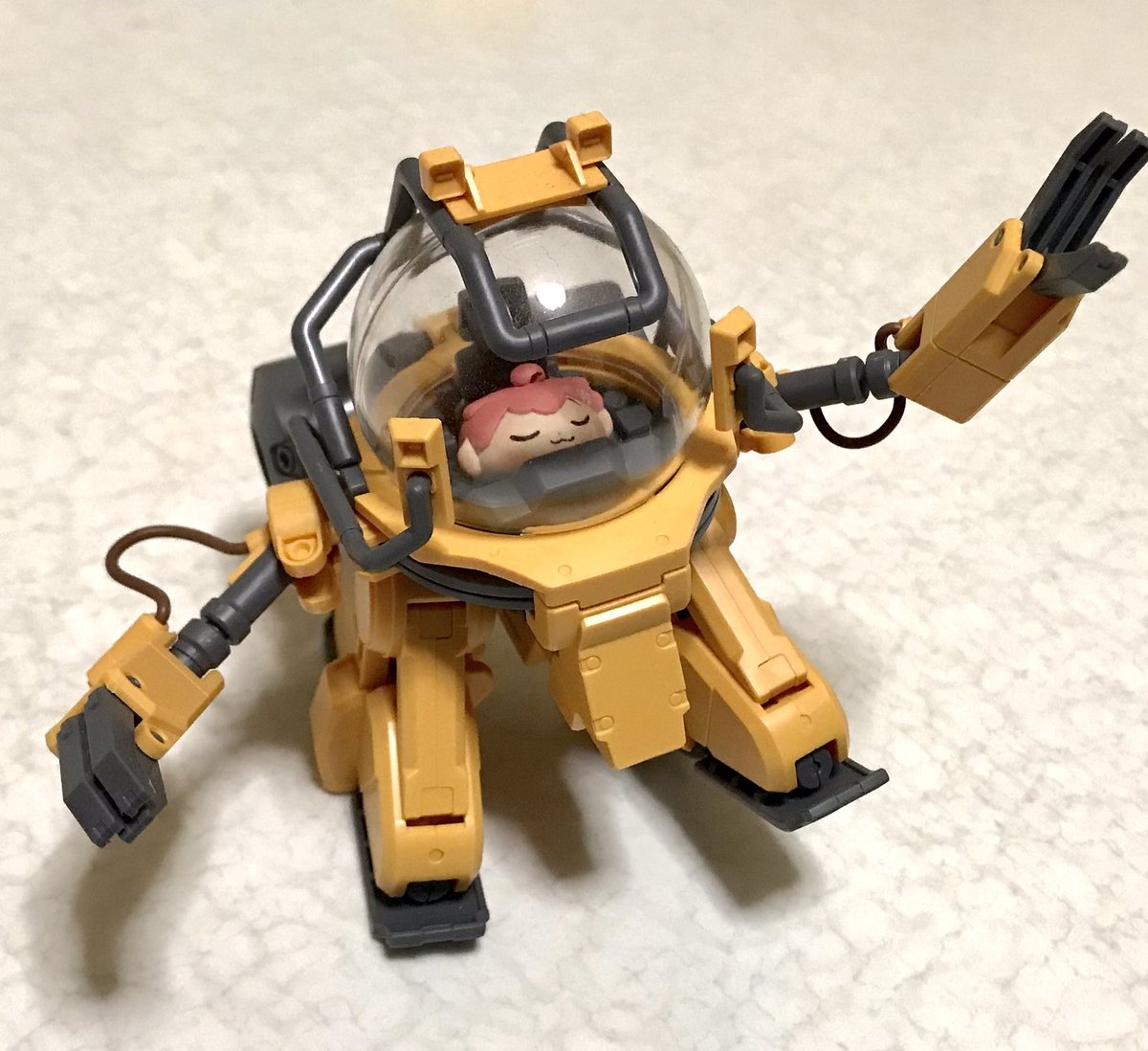 cosiki_shin's tweet image. 隙間時間にチマチマ作ってた　ちいみこ完成した！