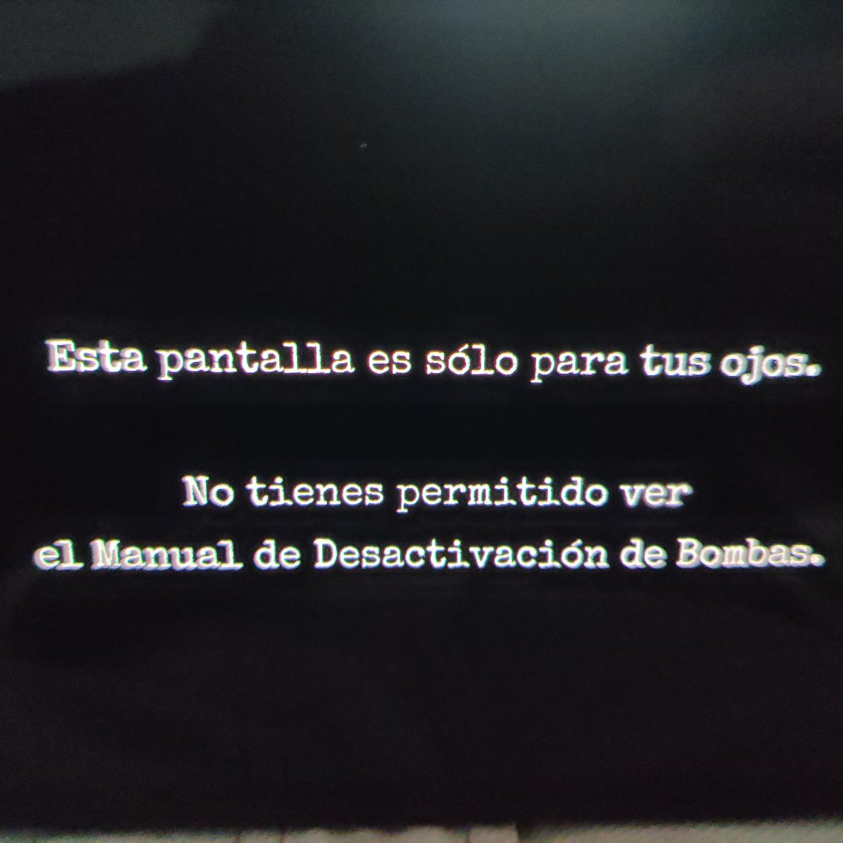 TheFireFades_'s tweet photo. Keep Talking and Nobody Explodes

Juego cooperativo en el que uno tiene que desactivar una bomba y el otro tiene el manual con las reglas para conseguirlo. Divertidísimo. https://t.co/1l4c4nPtzi