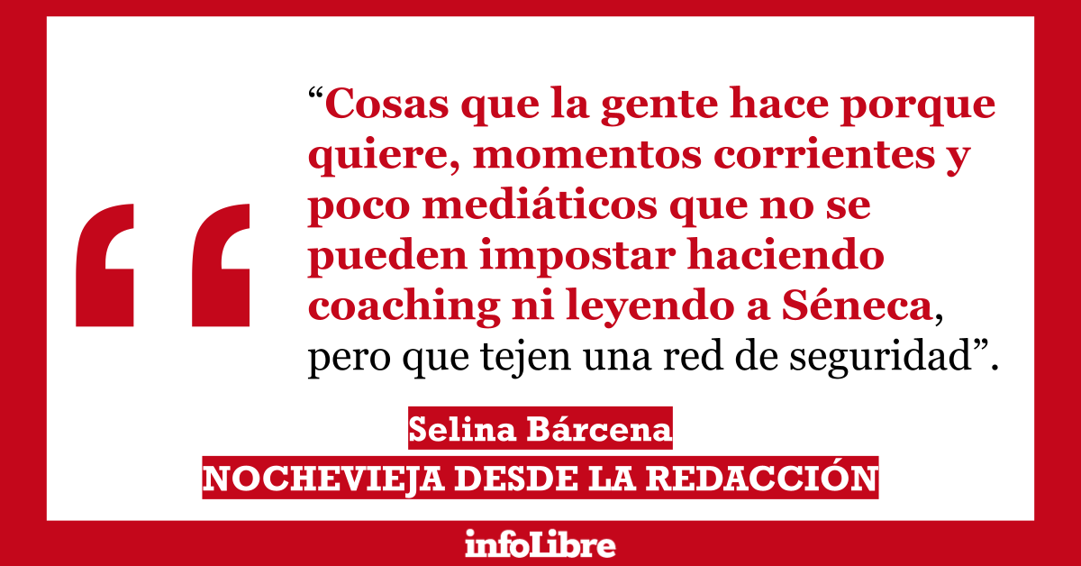 🥳 Nochevieja desde la redacción | 'Cosas cursis para cuando ya no sea Navidad', la opinión de <a href="/sli_rb/">Selina</a> ow.ly/HJMH50UyfCM