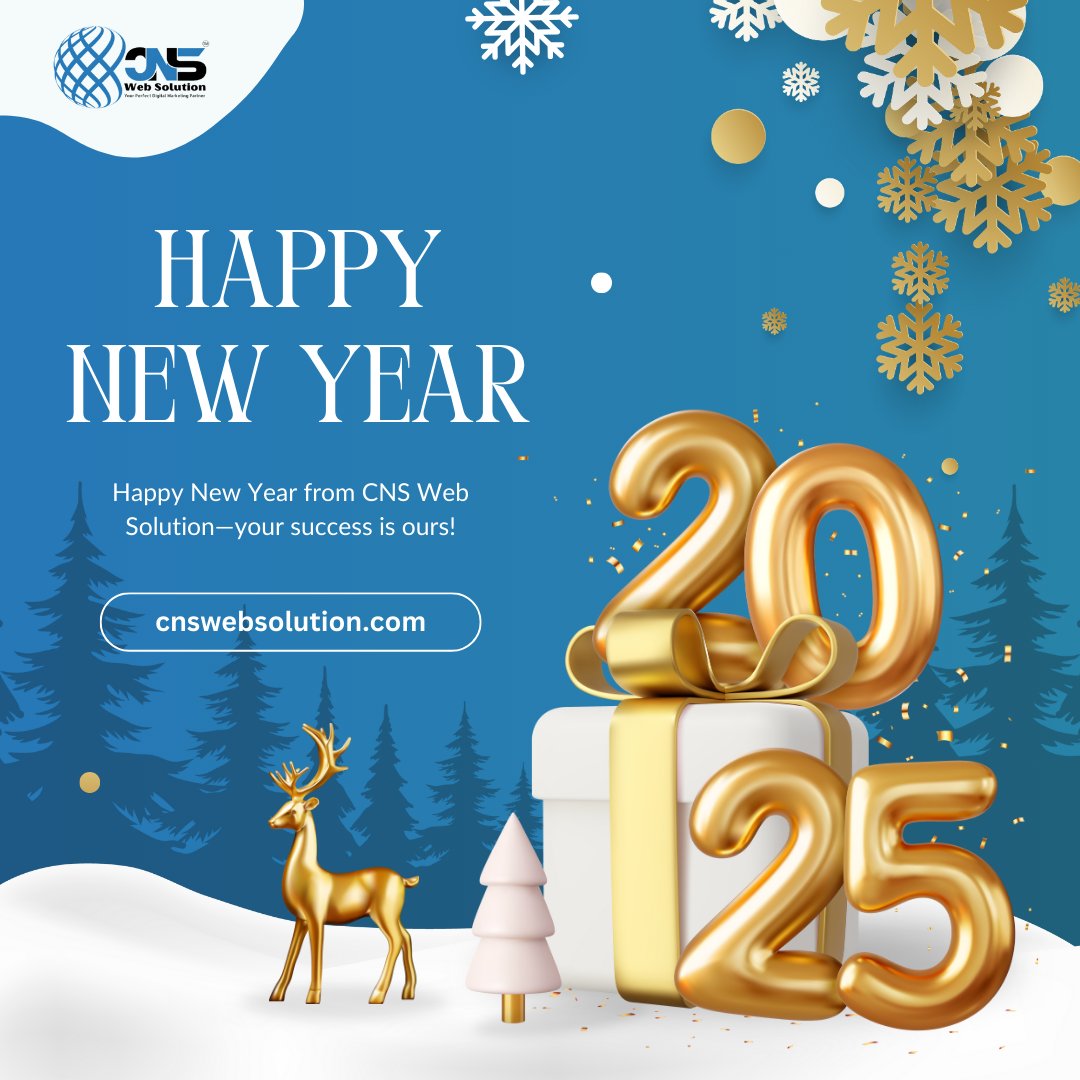 🎉✨ Cheers to 2025! ✨🎉

Wishing you a year filled with success, growth, and endless opportunities. 🌟 Let CNS Web Solution help your business thrive in the digital world this year! 🚀

🌐 Visit us at cnswebsolution.com

#HappyNewYear2025 #CNSWebSolution  #Jacqulinelydia𓃵