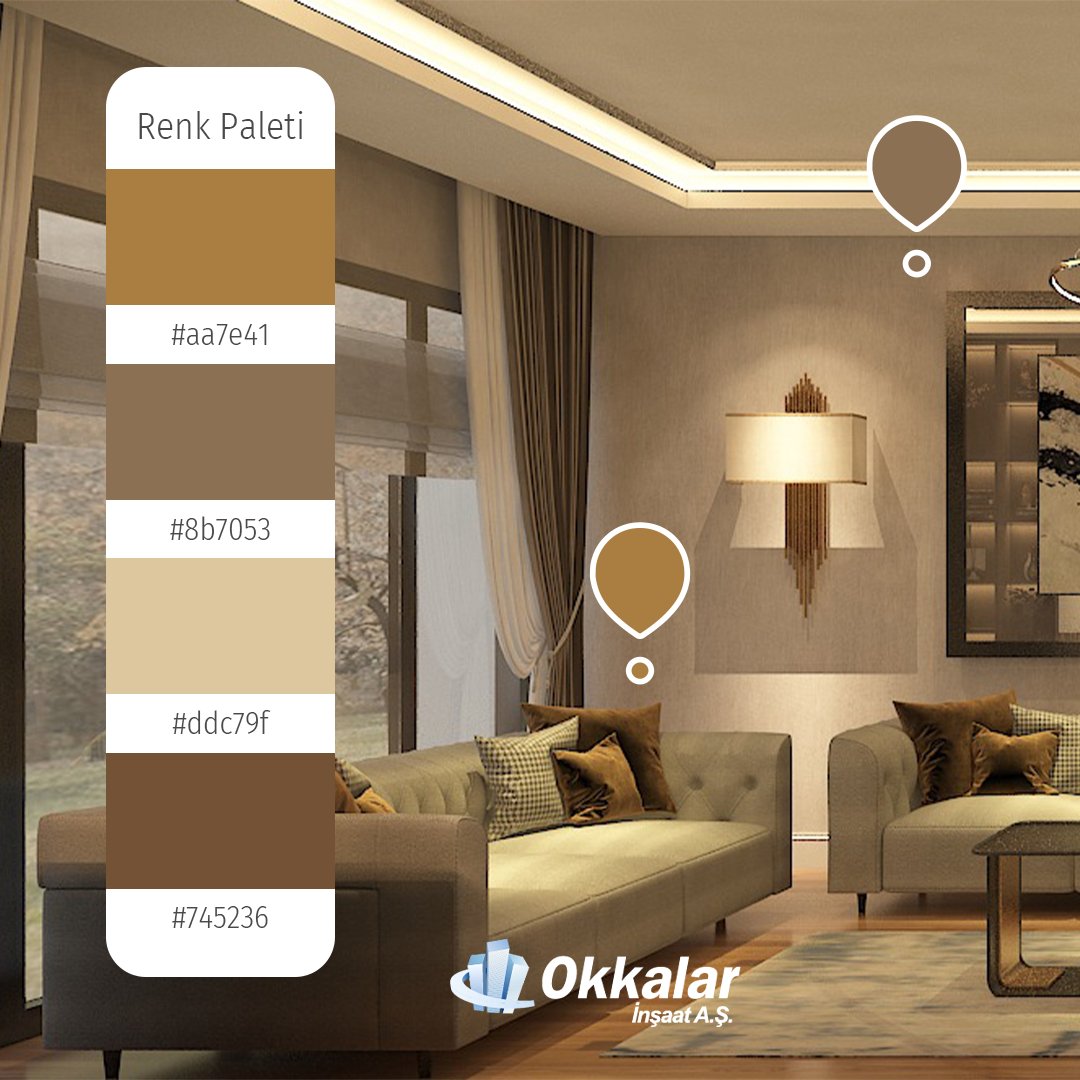 okkalar's tweet photo. Pantone, yılın rengini açıkladı:
Mocha Mousse! Siz de bu zamansız rengi evinize taşıyın. 

Detaylı bilgi almak için şimdi arayın:
📞444 65 52

https://t.co/2Ecop4XYGJ

#Okkalarİnşaat #Okkalar
#ArmaPera #Meram #inşaatprojeleri #inşaat #ev
#mimarlik #arsa #mühendislik #yılınrengi https://t.co/LaSSO89fe7