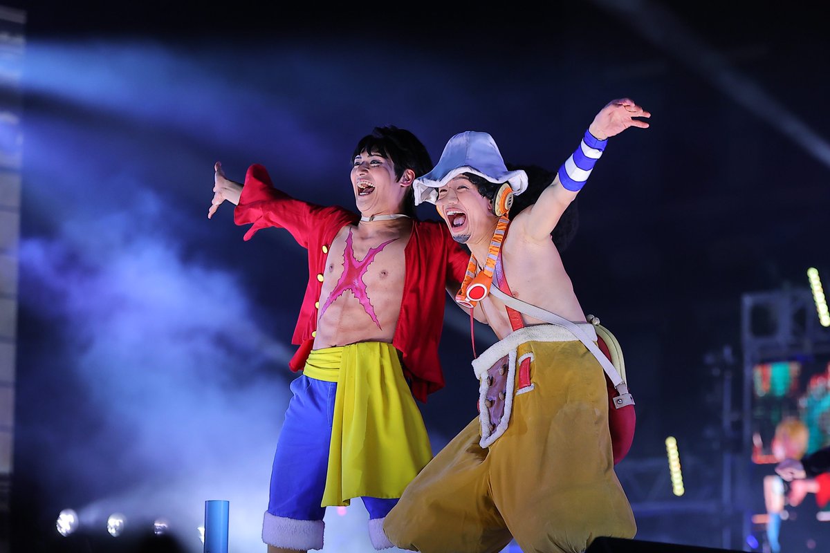 Kiriya_Sanji's tweet photo. ノーリミット カウントダウン 2025
ワンピースプレミアショー
ニカ、ブルック、ナミ、サンジ、ルフィ、ウソップ
プレショ #usjファン #NOLIMITカウントダウン https://t.co/Wfl5vBeu8j