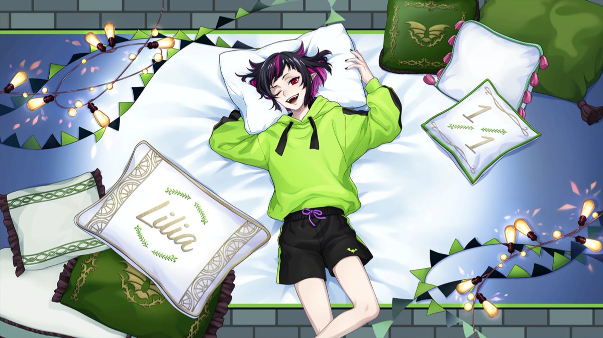 くつろぎマイルーム】リリア ⚠️グルーヴィー絵ネタバレ⚠️ 脚ほっそ