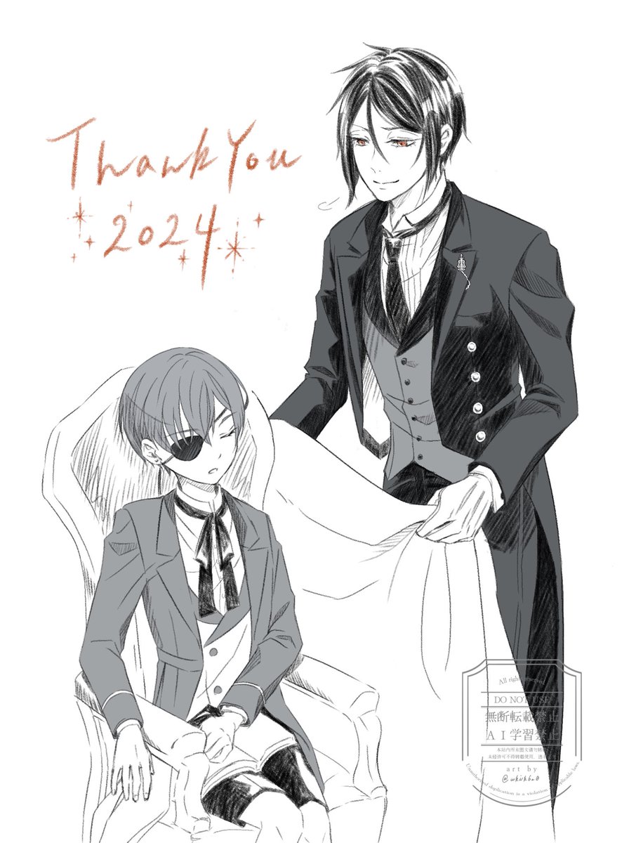 ukik6a0's tweet photo. Thank You 2024✨
10月から黒🐏を描き（書き）始めてまだほんの少しの時間ですが、おかげさまでとても充実した日々でした！
来年もよろしくお願いいたします🖤💙 https://t.co/b6Dj8pyIVt