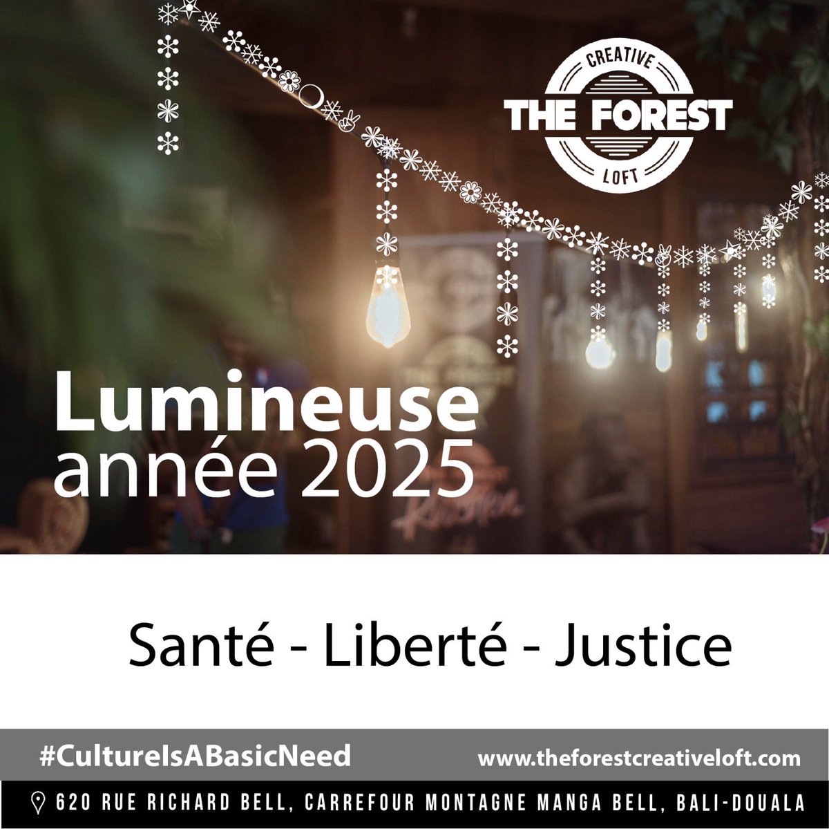 ZNgnogue's tweet photo. 2025 sera là dans quelques heures.
Nous savons comment la rendre lumineuse.

Reste qu’à passer à l’action.

#cultureisabasicneed
#freedom #justice
#Voeux2025 https://t.co/WXPZfL8IaC