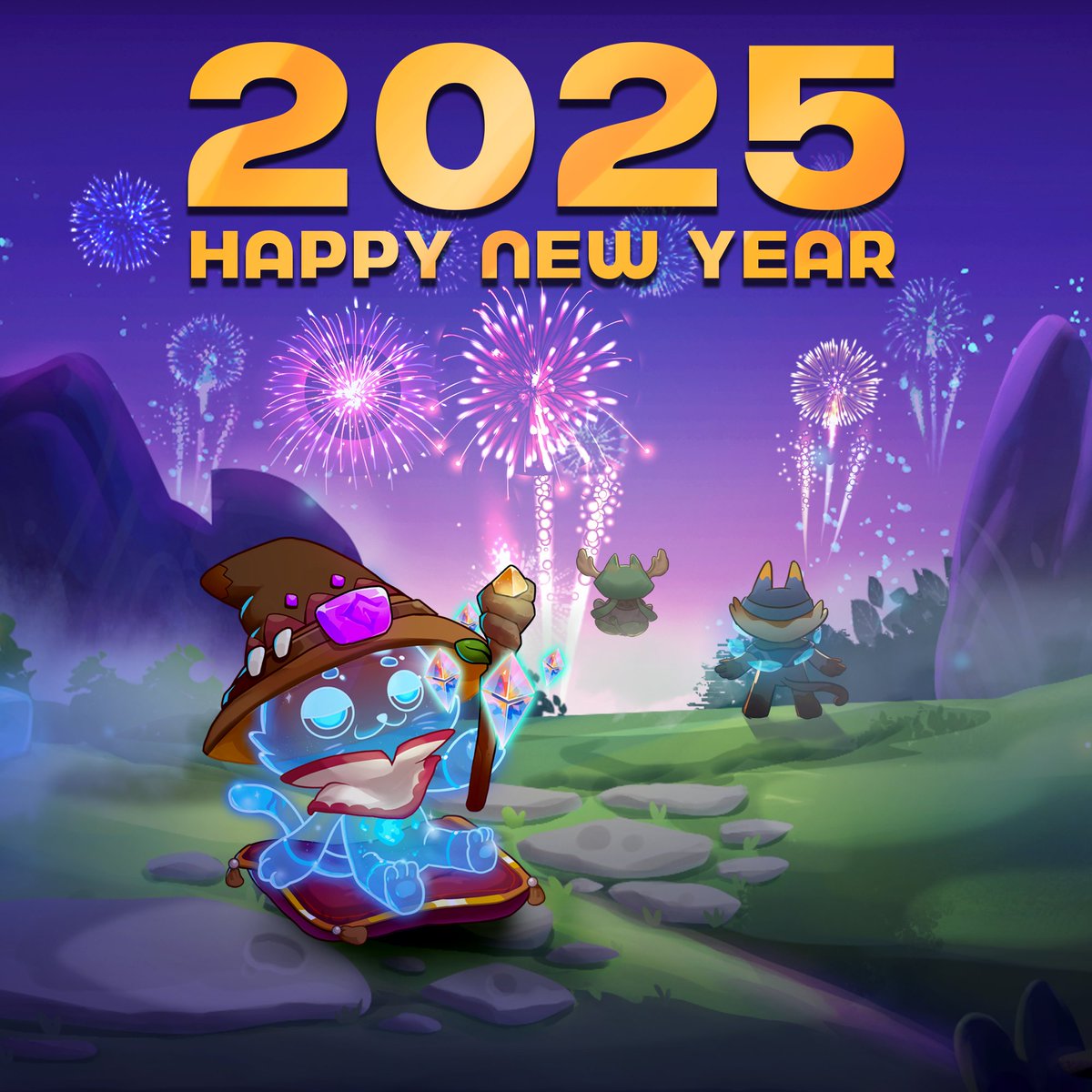 Happy New Years 🎆🎇

Don't forget to join the game to earn more EKITD points! 

Kitty DeFi will bring even more excitement in 2025!

👉 Join here: t.me/kittydefi_bot/… 
📷 Website: kittydefi.com
#KittyDefi