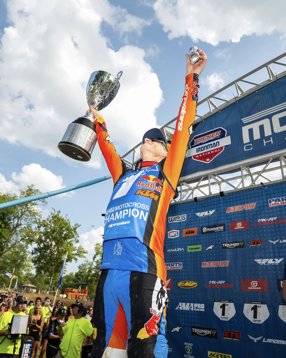☝️ Red Bull KTM Factory Racing’s Chase Sexton delivered in 450MX, picking up a first-career Pro Motocross crown. Instant social media coverage and timely PRs to immediately turnaround always make championship day an intense one. #ForemostMedia #FMST #KTM