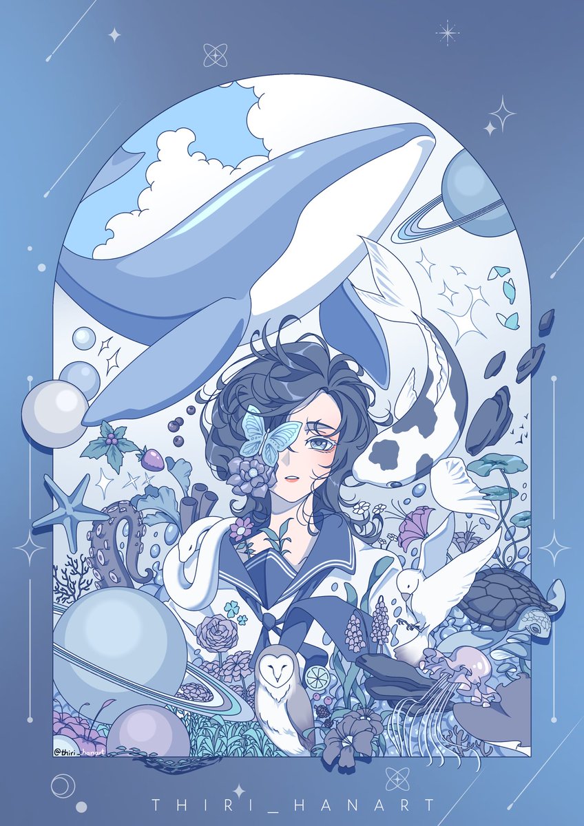 I have been dead on twitter for ages so... I will drop this new one here that I ate recently #digitalart #ibisPaintX #artwork