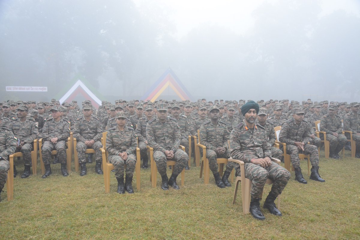 NepaliArmyHQ's tweet image. नेपाली सेना र भारतीय सेनाबिच सञ्चालन हुँदै आएको संयुक्त सैनिक अभ्यास “SURYA KIRAN” को अठारौँ संस्करण पुस १६ गतेबाट सालझण्डीस्थित नेपाली सैनिक व्याटल स्कुलमा सुरु भयो । 
#JointExercise #exsuryakiran
@adgpi