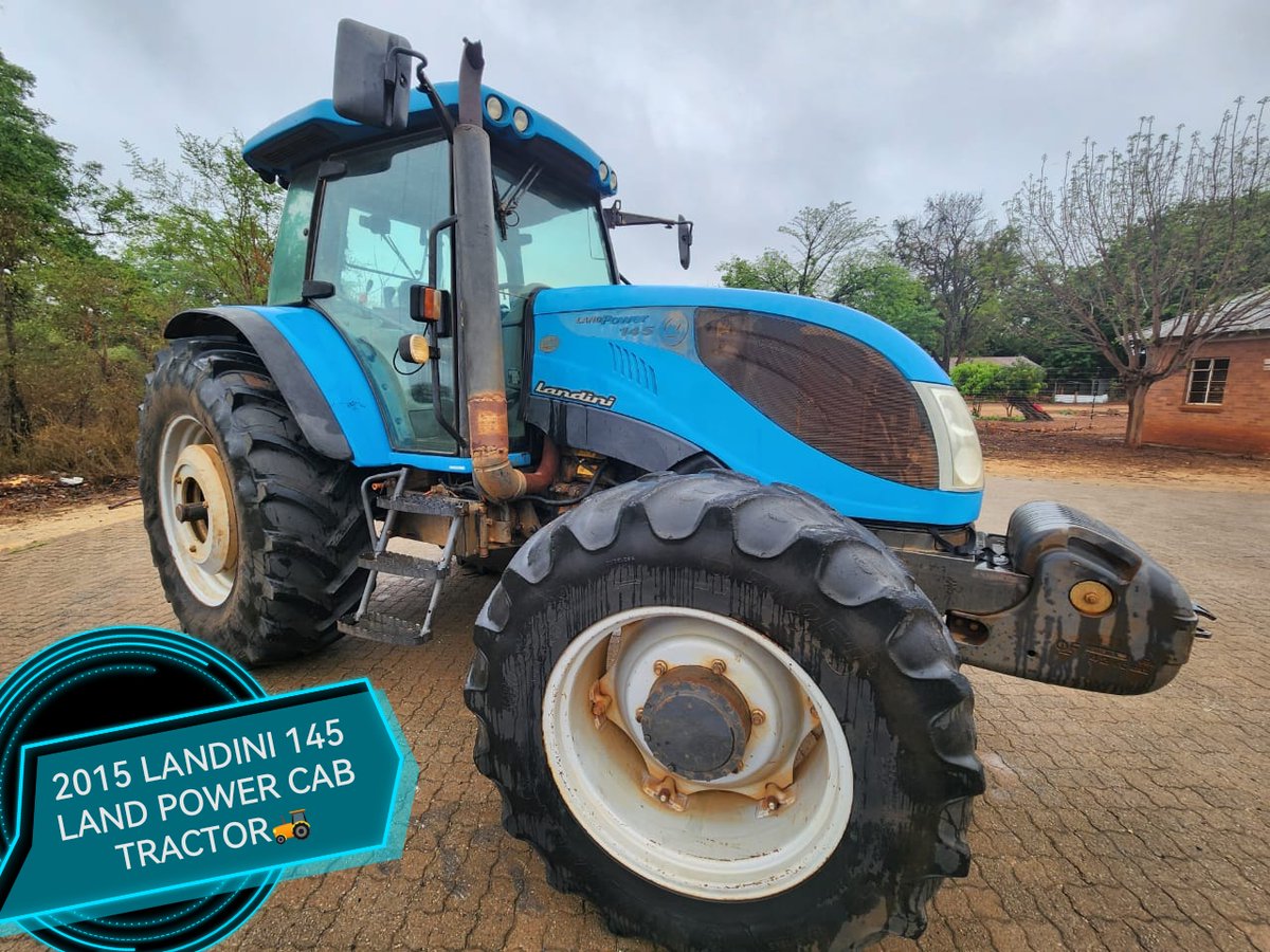 Trekkersales's tweet photo. 2015 Landini 145 Land Power Cab Tractor for Sale! 9,000 hrs, good condition, being resprayed. PTO not working. R280,000 (excl.) Contact Margaret: 081 289 7349 #Landini145 #TractorForSale #FarmingEquipment https://t.co/aOCaciNXRs