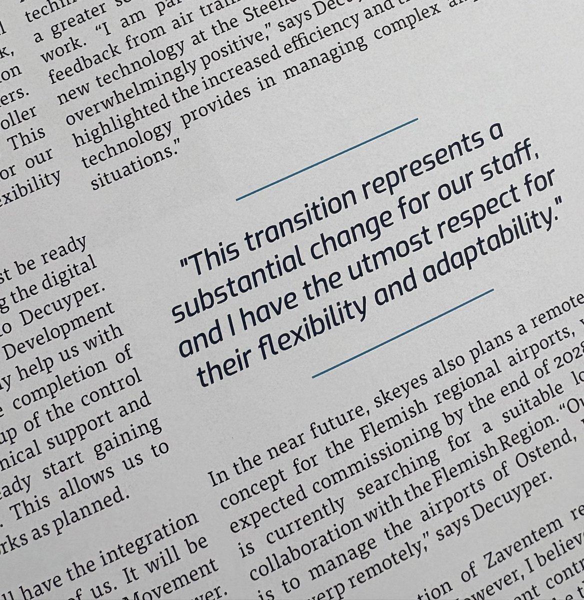 #skyway, the <a href="/eurocontrol/">EUROCONTROL</a>  magazine. The real « insight » on the skeyes digital towers project. 

facebook.com/share/p/1428fF…