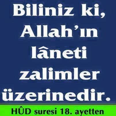 بِسْــــــــــمِ ﷲِالرَّحْمٰنِ الرَّحِيمِ
Allahﷻ Şöyle Buyuruyor;.

Sakın zalimlerin yaptıklarından Allahın gâfil olduğunu sanma 
Allah onların cezalarını 
Gözlerin dışa fırlayacağı güne erteler

[İbrahim-42-43