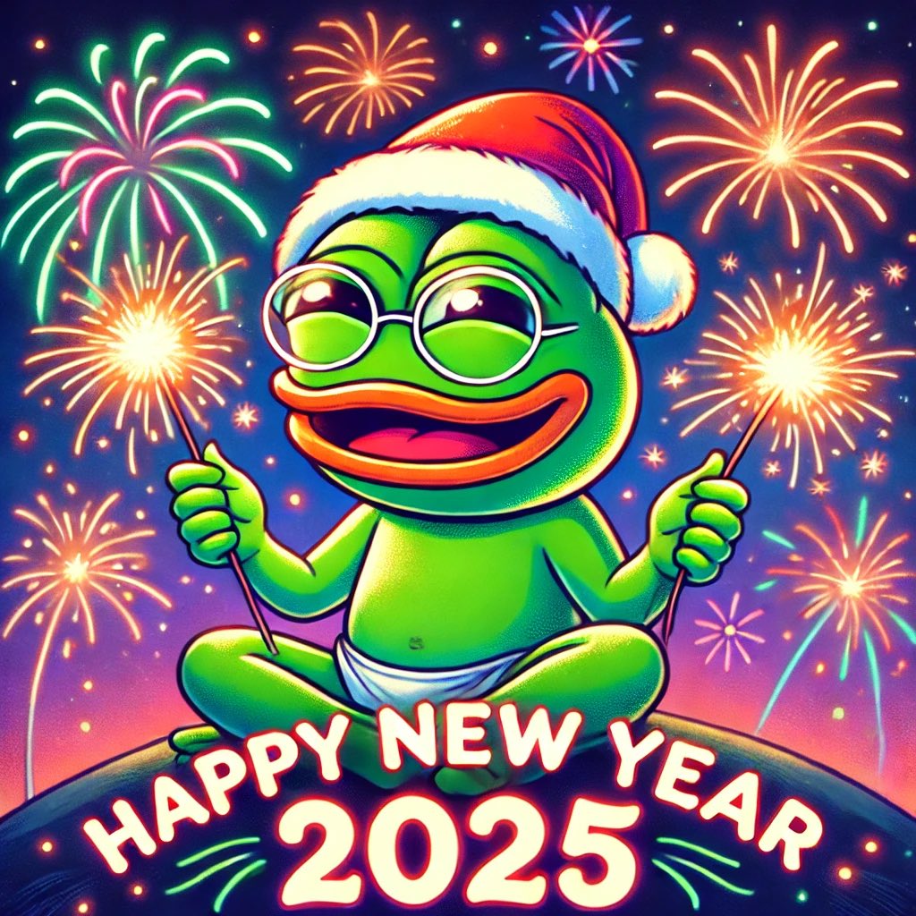 LPEPE0's tweet photo. 🎉 Happy New Year from $LPEP! 🎉

A fresh start, a new chapter, and endless possibilities ahead.
This year is your chance to turn dreams into reality and laughter into success.

Begin your journey with $LPEP today—because every great story starts with a single step. 🐸💚

#laughs https://t.co/yowGqCBSfb