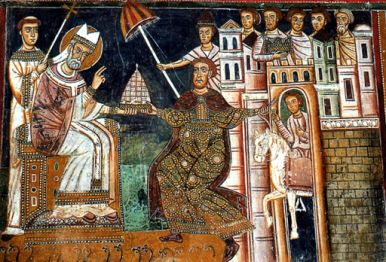 bigotedema's tweet photo. Diciembre 31

San Silvestre I, Papa

Bajo el pontificado de Silvestre I ( 314-335), la Iglesia, un año después del edicto de Constantino que puso fin a tres siglos de persecución, comenzó a disfrutar de la libertad que era su gran bien.El concilio ecuménico de Nicea, presidido 👉 https://t.co/IUUoN80f19