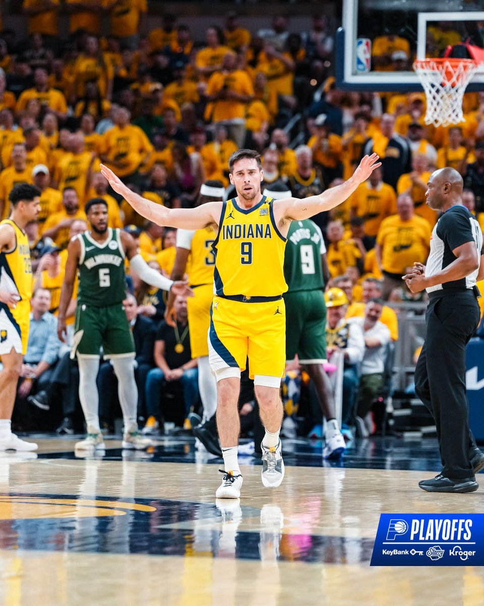 pacers_brasil's tweet photo. DIA DE PACERS! 🔥🏀
🏀 vs Milwaukee Bucks
⏰ 17:00 BRT
🖥 NBA League Pass e Links
🏟 Gainbridge Fieldhouse - Indianápolis, IN
🤕 Nesmith, Jackson e Wiseman estão fora; Toppin é dúvida
#GoPacers #YesCers #Game34 https://t.co/hzKTWo0MAU