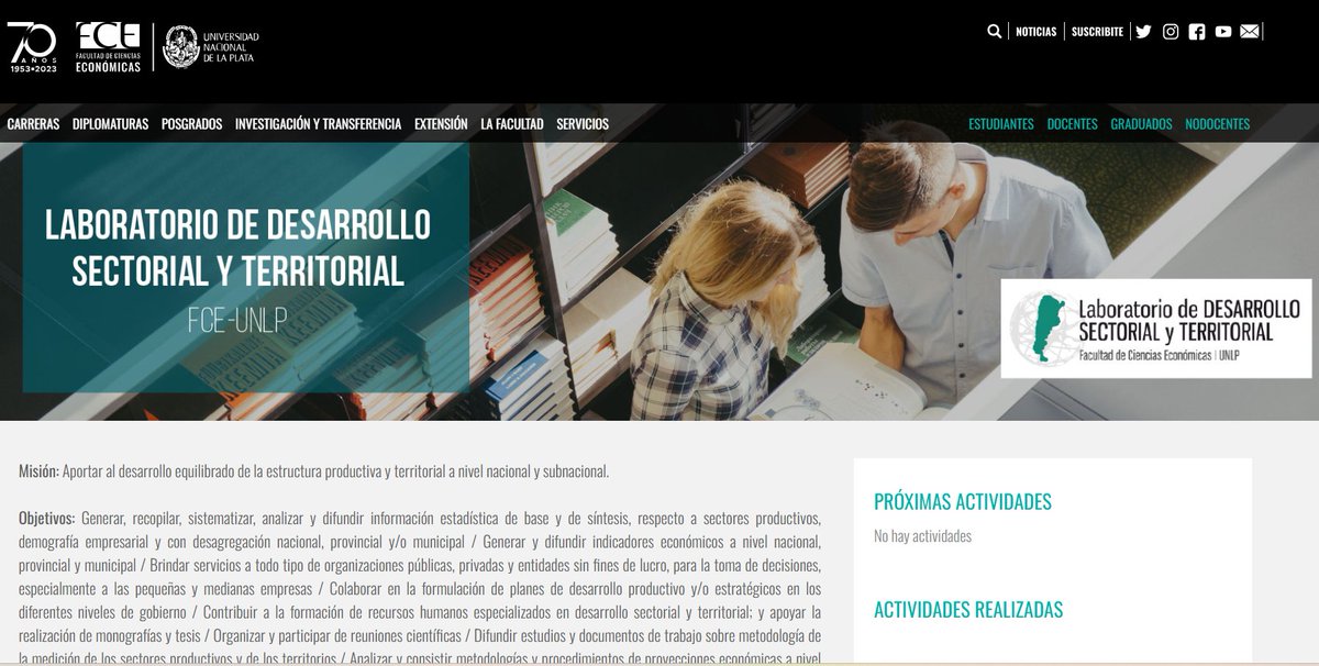 En <a href="/labDataFCE/">labDATA FCE UNLP</a> termina un año que nos sentimos muy complacidos en haber podido aportar #data #accionConjunta para el #desarrolloSectorial, #fortaciendoGestion #desarrolloTerrritorial, Va un resumen de los mas de 40 informes y acciones realizadas...