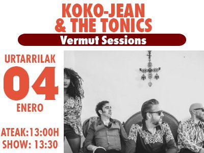 El primer vermut musical de <a href="/KokoJeanTonics/">Koko-Jean & The Tonics</a> en 2025 será en el <a href="/SalaHellDorado/">Sala Hell Dorado</a> de Gasteiz este sábado 4 de enero. Presentan “Love Child”, su nuevo disco. musikaze.net/web/?menu=138&…