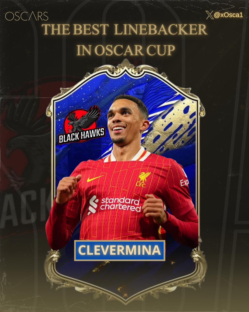 #بطولة_Oscar 🏆

افضل ظهير في البطوله  :- 🥇

#بروكلوب #FC25