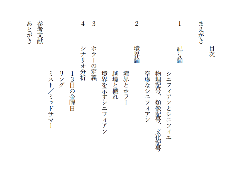 alicestarlet's tweet photo. 【C105新刊・電子版販売のお知らせ】
恐怖の研究２準備号_記号論_BOOTH版（C105発行） | 典薬書肆

冬コミ新刊のホラー研究本PDF版を、BOOTHにて販売いたします。
「２」「準備号」とありますが本書単独で読むことが可能です。
学術・評論本にご興味あればぜひ！
https://t.co/ThiohQjVaG #C105新刊 https://t.co/6jvlTgm7fv