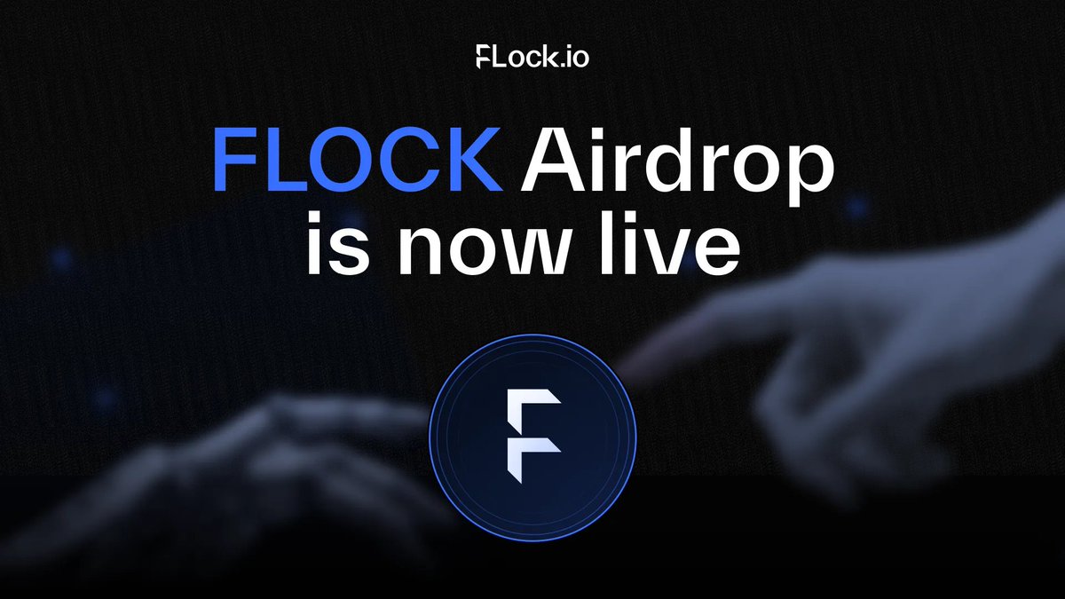 flock_io's tweet photo. Eligible participants in FLock Airdrop can claim their FLOCK now! 🥳

The claim page will remain live for 30 days

Claim here: https://t.co/oMltcD6VBt https://t.co/jSbq6cSosk