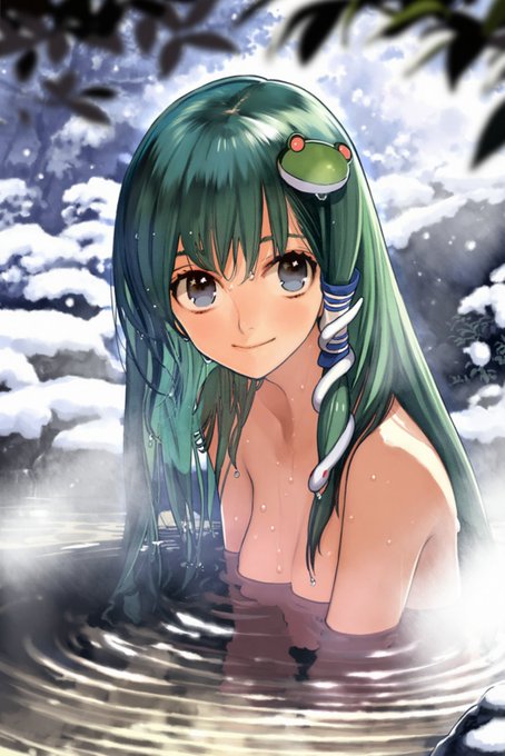 温泉早苗さん
良いお年を
#東風谷早苗 