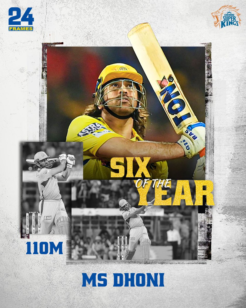 ChennaiIPL's tweet photo. The lions who won us over this year 💛🦁🥇 

#24Frames #WhistlePodu https://t.co/ImhtaErXov