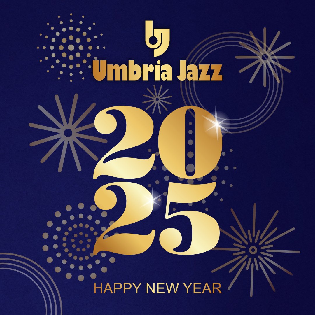 𝗛𝗮𝗽𝗽𝘆 𝗡𝗲𝘄 𝗬𝗲𝗮𝗿 🥂✨ #ujlovers
Un nuovo anno, una nuova sinfonia da vivere insieme! Buon 2025 da Umbria Jazz, con l'augurio che la musica continui a riempire sempre i vostri cuori❤️

#HappyNewYear #UmbriaJazz #Happy2025