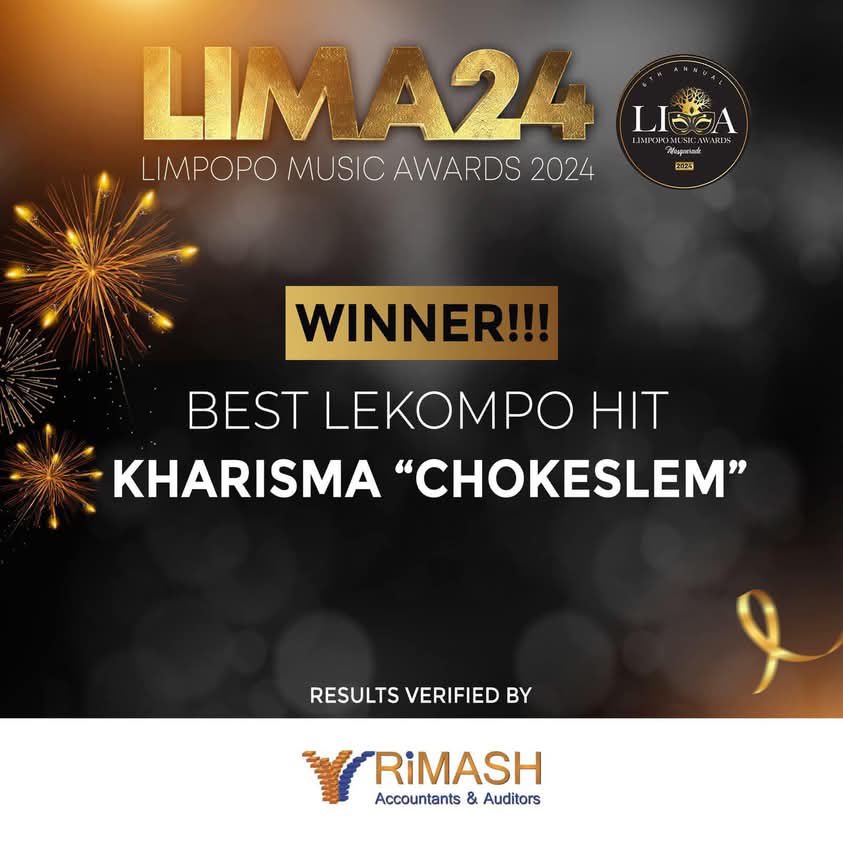 Aubrey_Senyolo's tweet photo. 🎉 Congratulations, Kharishma🎉🎤

What an incredible achievement. 👏🏽Winning Best Female Artist and Best Lekompo Hit at the Limpopo Music Awards is a true testament to your talent, dedication, and passion. 🏆✨

You continue to inspire many with your journey, and this moment is well-deserved. Here's to more milestones and unforgettable music!! Keep shining and walking your journey to greatness.