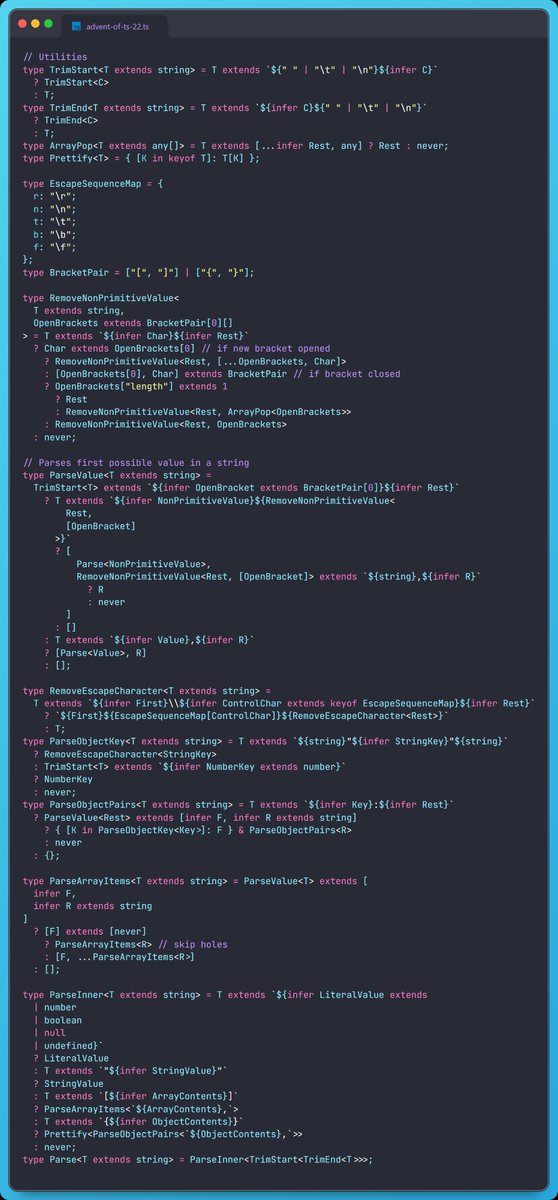 curiosbasant's tweet image. I've completed A JSON Parsing Emergency - Advent of TypeScript 2024 adventofts.com/events/2024/22 #AdventOfTypescript
Here's my solution!