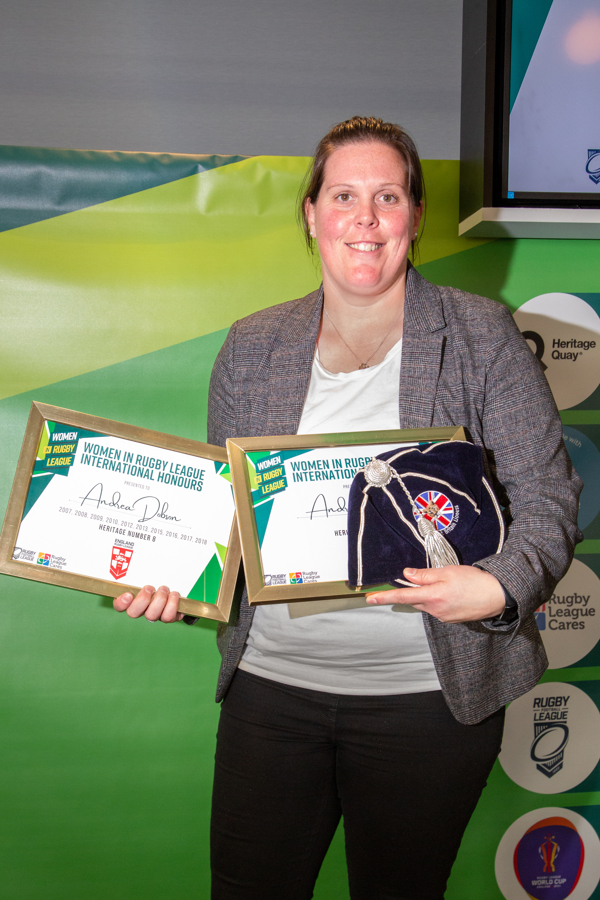 Congratulations to Andrea Dobson, who has been awarded an MBE for her services to Rugby League!

Andrea is a real pioneer of the women's game, and continues to do fantastic work at Sheffield Eagles.

A richly deserved honour, and great news for Women's Rugby League!