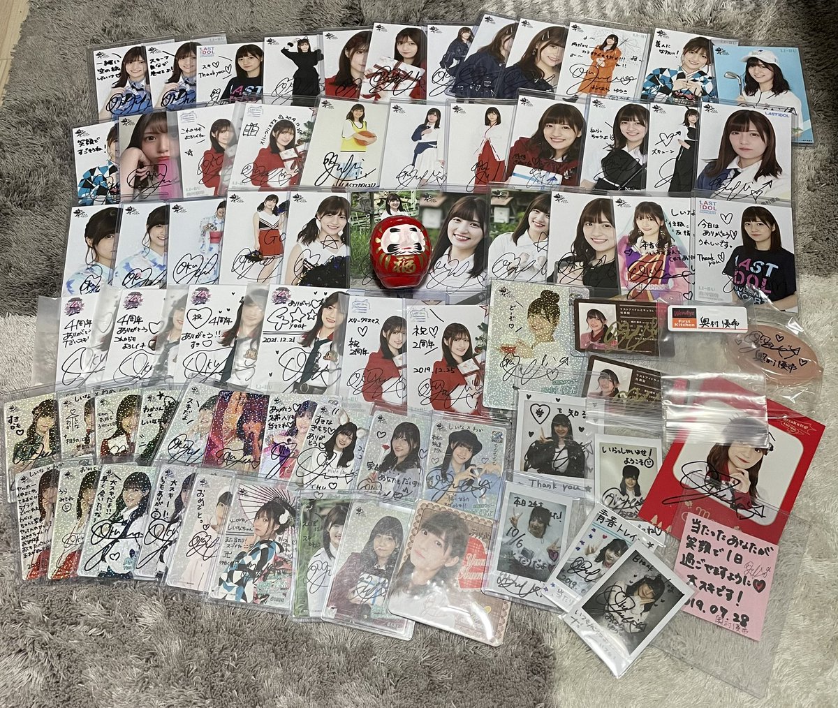 これラスアイの最後だから今増えてると思うけどこれのせとくw
たくさんありがとう！！！

 #奥村さんとのおもいで
#奥村優希