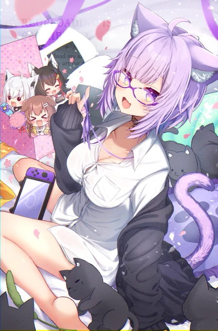 #2024年自分が選ぶ今年の4枚 来年もホロライブの子たちいっぱい描きたいですね