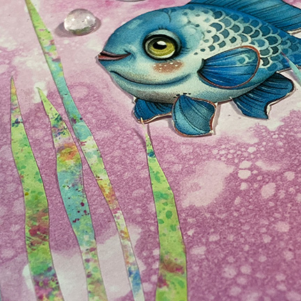 tryit2likeit's tweet image. Creating texture with bubbles. tryit-likeit.com/bubble-tag/ #tagittuesday #papercraft #bubblepaint