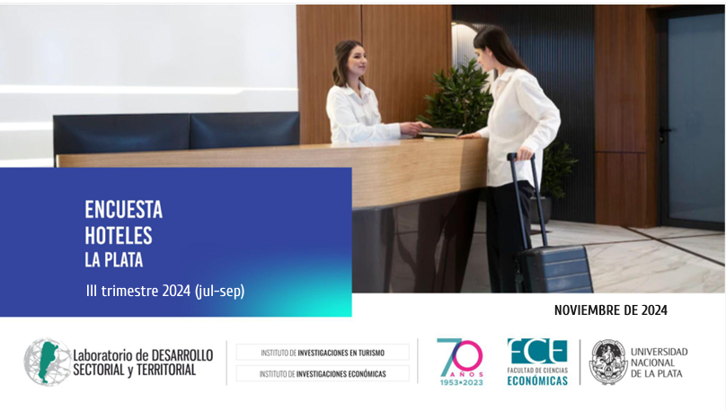 Otro relevamiento trimestral que realizamos conjuntamente con <a href="/IIEunlp/">IIE - Instituto de Investigaciones Económicas</a> e <a href="/iiturismo/">Instituto de Investigaciones en Turismo, FCE-UNLP</a> es la ENCUESTA HOTELES LA PLATA , x.com/labDataFCE/sta…