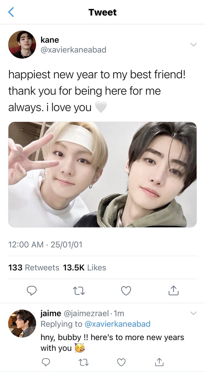 jongfic's tweet image. #jaywon one twt au — happy new year.