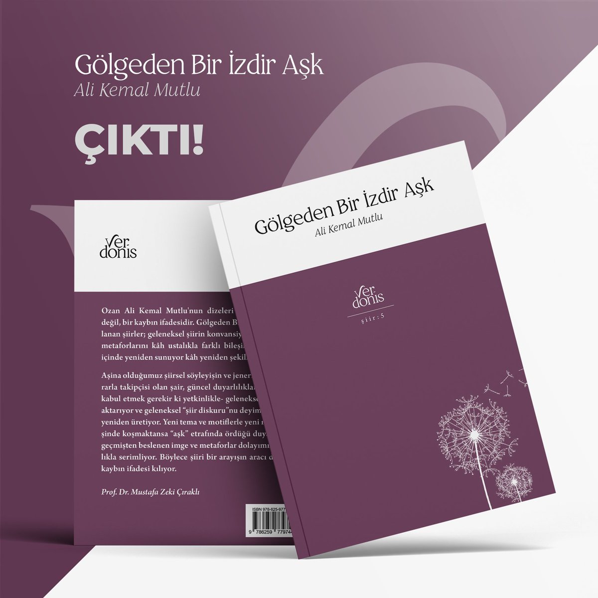 "Gölgeden Bir İzdir Aşk", ÇIKTI!

Temin etmek için;

kitapyurdu.com/kitap/golgeden…
