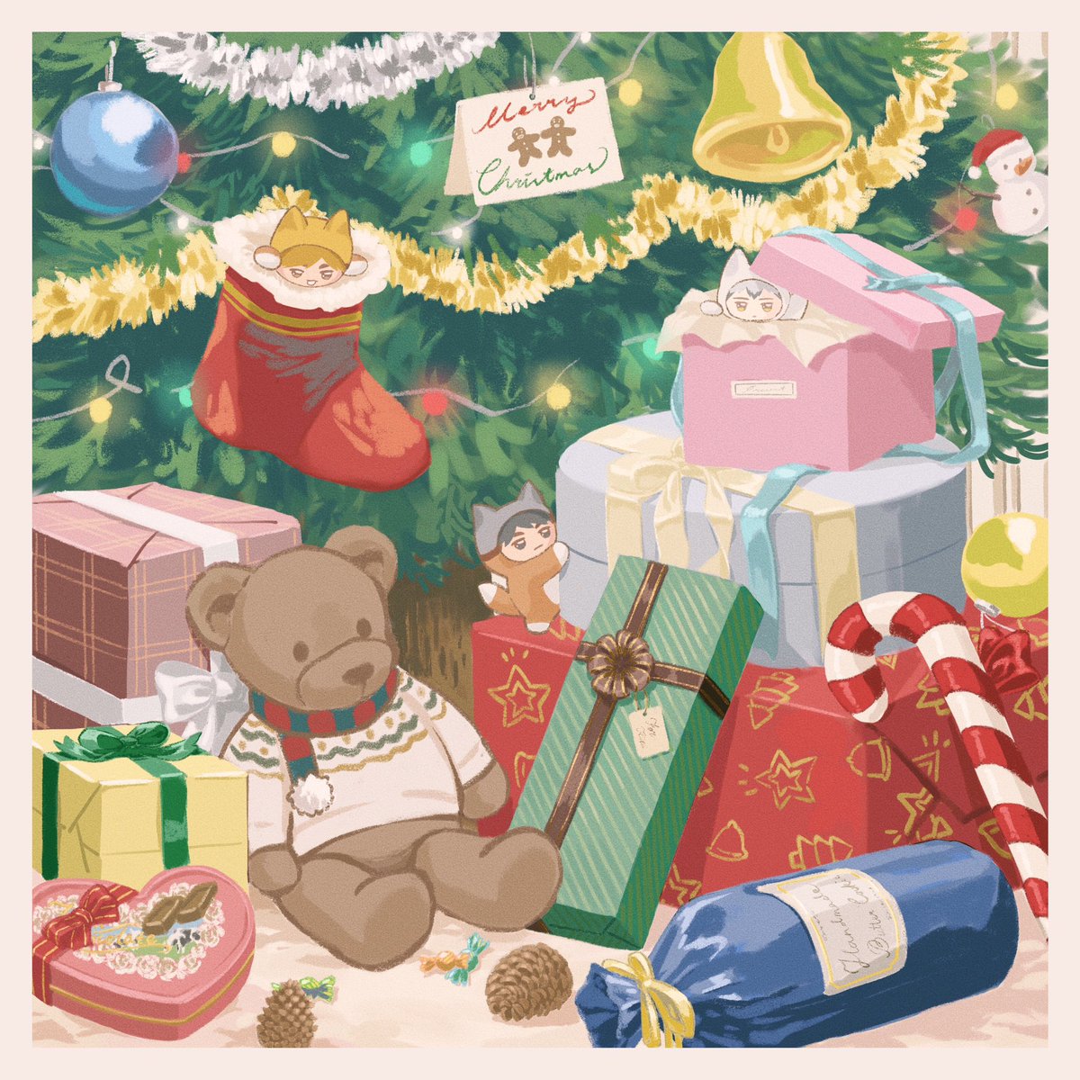 圣诞过去发现忘了在这边发图…至少没在2025才想起🙏