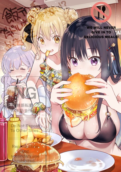 怜と飯ドルでたくさんカラー描かせていただけて幸せでした。同人誌を一冊しか出せなかったけれど、リコリコも描けて本当に良かった。来年もよろしくおねがいします。#2024年自分が選ぶ今年の4枚 