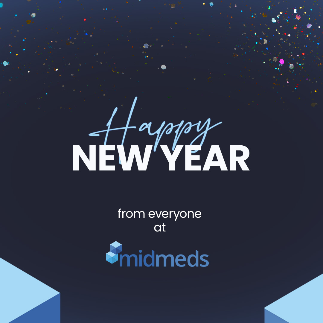 🎉✨ Happy New Year from all of us at MidMeds! ✨🎉

As we bid farewell to 2024, we want to thank our amazing staff, loyal customers, and dedicated suppliers for your incredible support this year 💙

Here’s to a happy, healthy, and prosperous 2025 for everyone! 🥂🌟 #HappyNewYear
