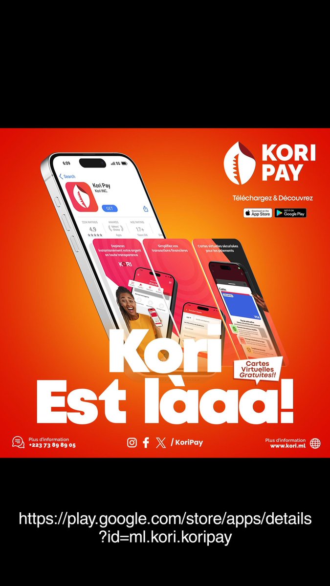 Une carte Visa virtuelle en 1 min ! Plus besoin de vous compliquer : Netflix, Amazon, Shein, Alibaba… en un clic. Et un simple numéro de téléphone suffit  ! 

app.kori.ml x <a href="/NegroDu223/">Mr. Comme des Garçons</a> x <a href="/kastsofresh/">BeautifulSoup</a> 💪🏿💪🏿💪🏿GOOD JOB GUYS