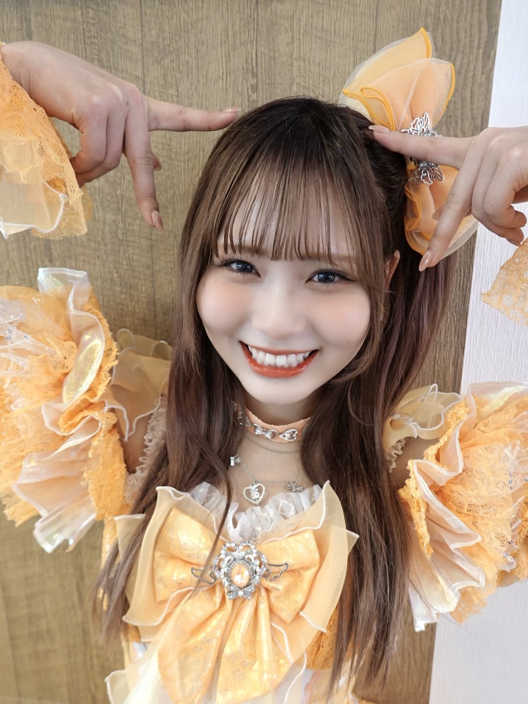 ラストアイドル 松本ももな 4周年クリスマス ヒキ 直筆 大場 花菜 on X: 